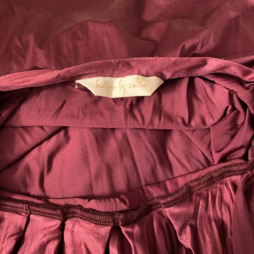 NWT Butter by Nadia - Signature Satin Wrap Dress - Picture 8 of 9